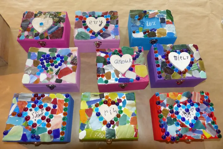 Kistjes van een kinderfeestje