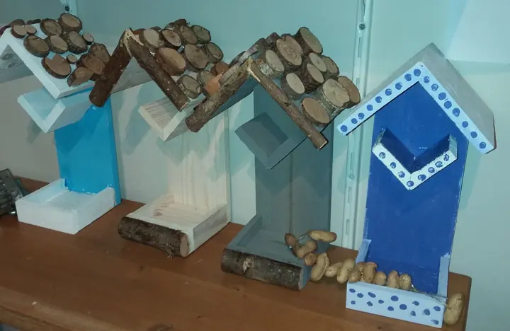 Vogelvoederhuisjes